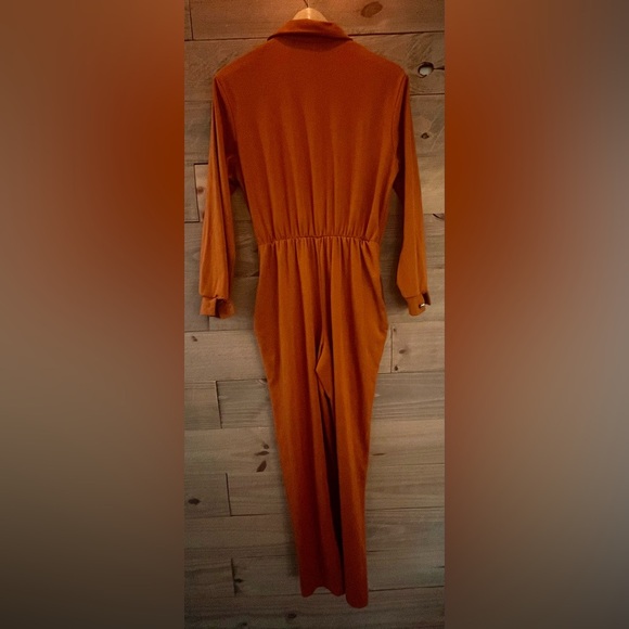 VINTAGE SOUTHWESTERN SANTA FE STYLE JUMPSUIT - Picture 4 of 10